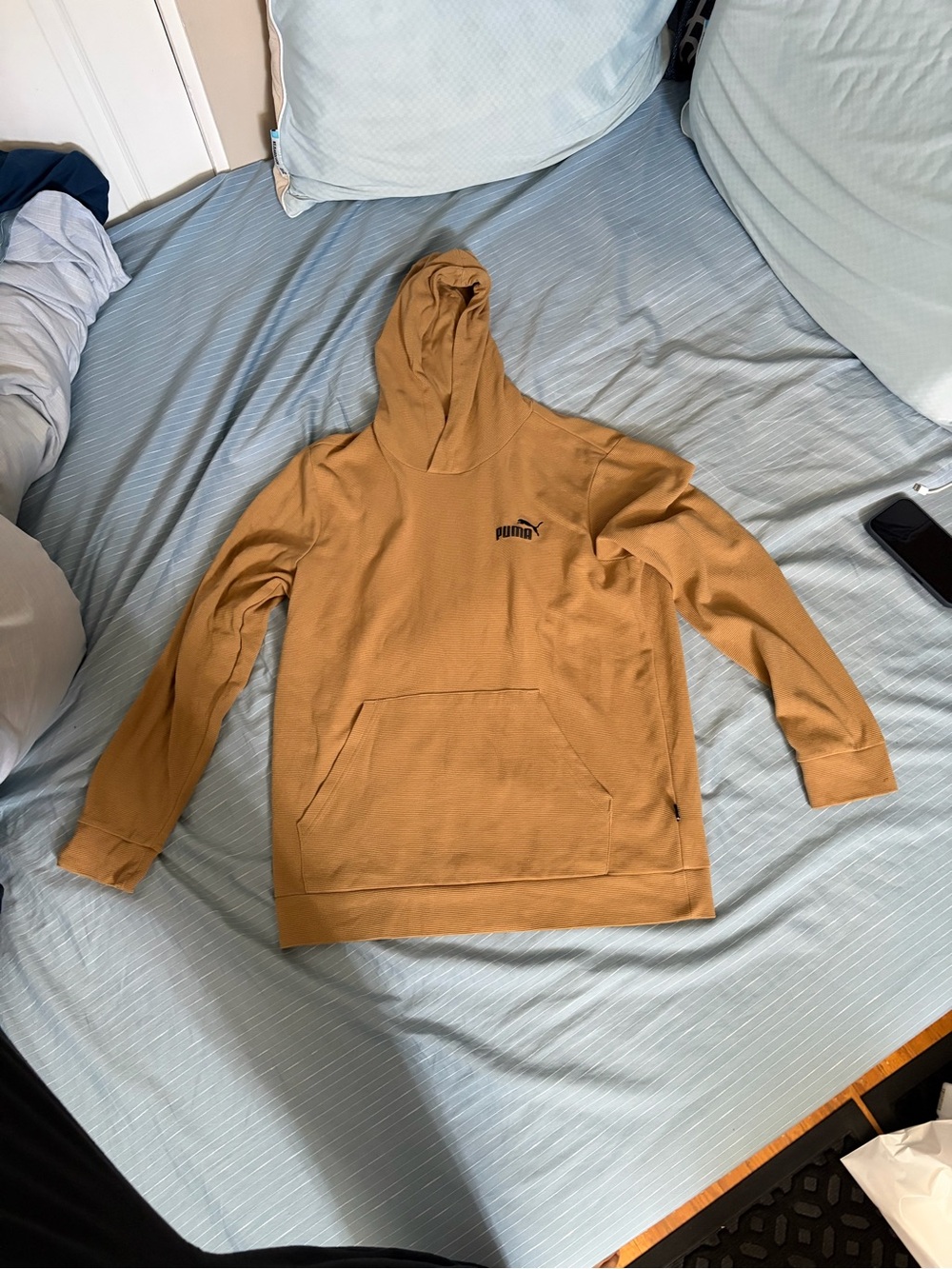 Puma Men's Hoodie and Sweatpants (Camel Brown)
